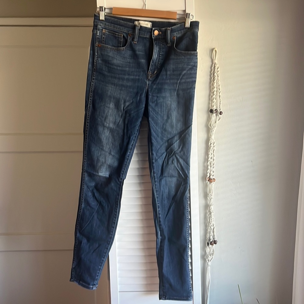 MADEWELL 10” high rise skinny Jean